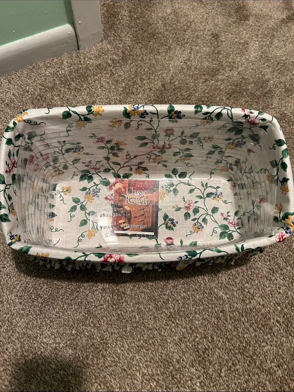 Longaberger Vanity basket